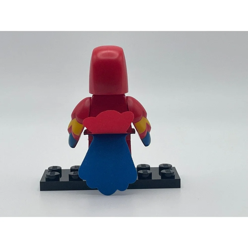 LEGO Series 25 Minifigure Parrot Costume Groomer Red Bird Suit 71045 Col25-11